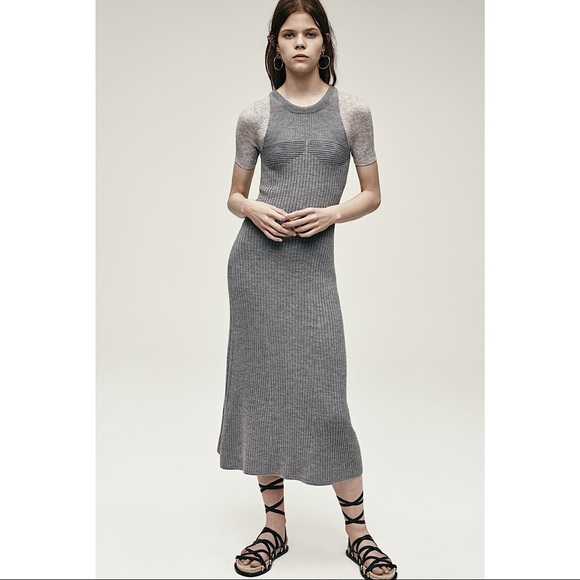 alexander wang sweater dress